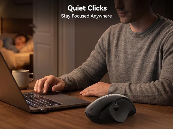 silent wireless mouse