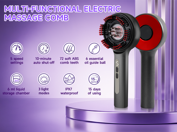 Electric Scalp Massage Comb