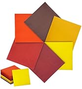 Surprisist 240 Count Dinner disposable Napkins Paper RedYellow 6 colors Napkin for Cocktail Birth...