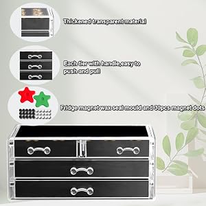 Wax Seal Stickers sealing stamp kit mold wax stamp case wax stamp heads storage wax stamp organizer