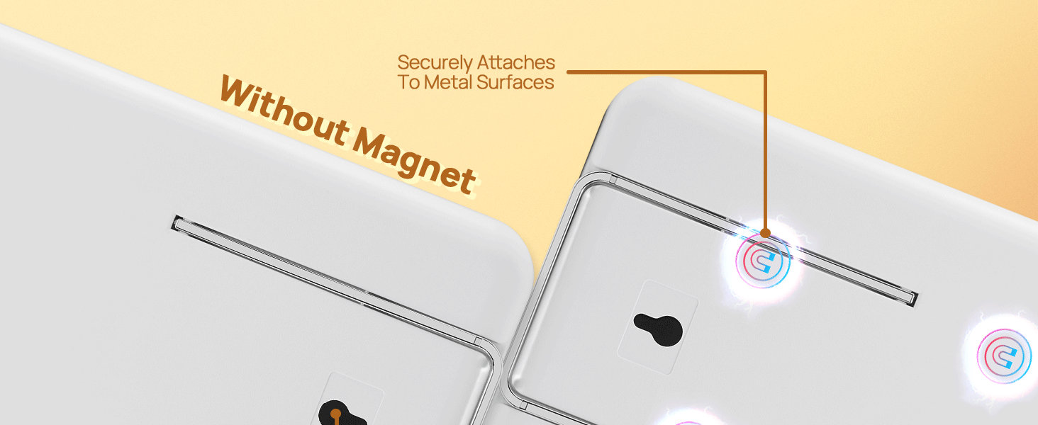 Electronic device interface showing a feature menu or settings screen. Text reads 'Without Magnet' in one section of the interface.