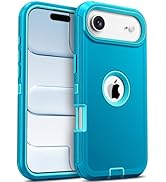 Jelanry for iPhone Air 5G 6.5-inch Case Rugged & Heavy Duty Dual Layer Drop Protection, Dustproof...