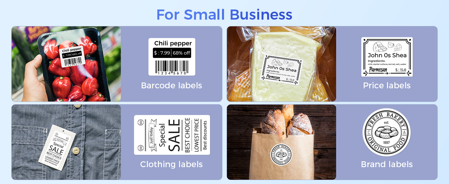 label maker for small business