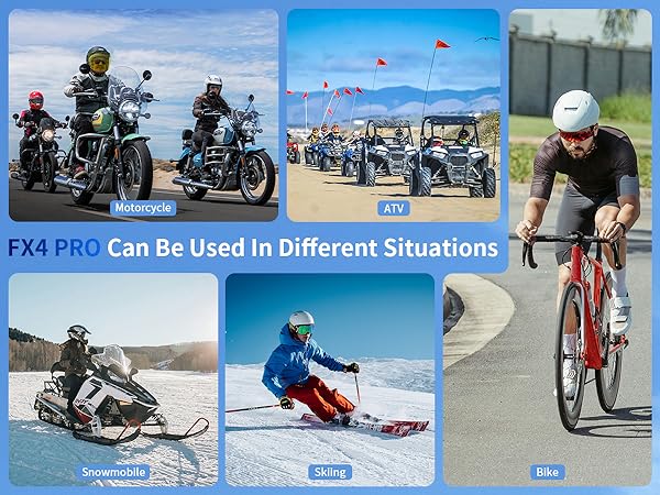 FX4 Pro can be used in different situations