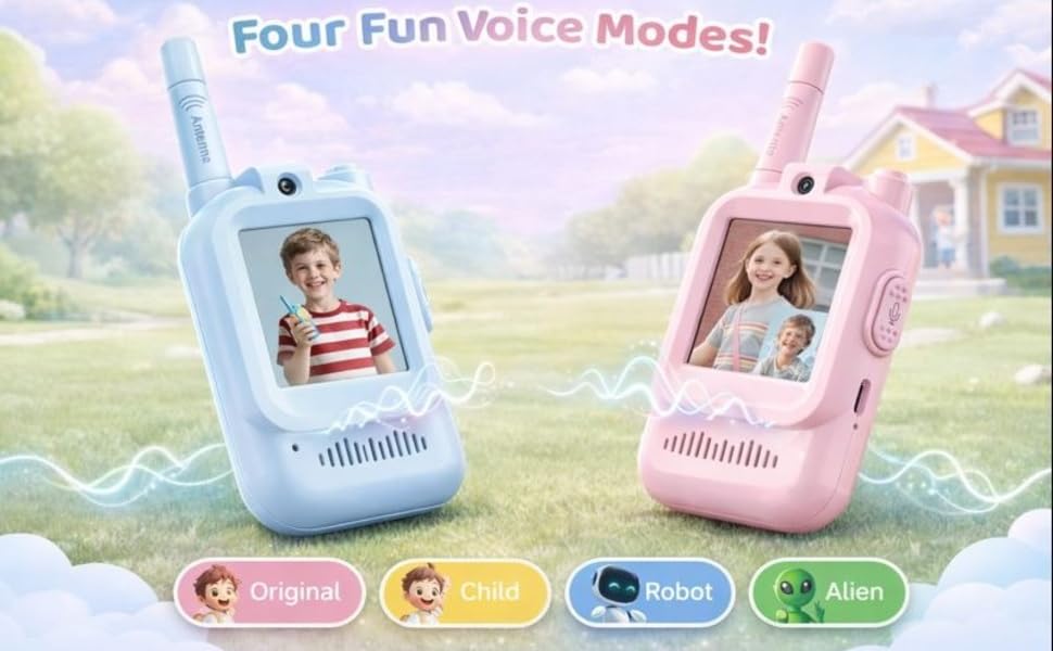 Four Fun Voice Modes