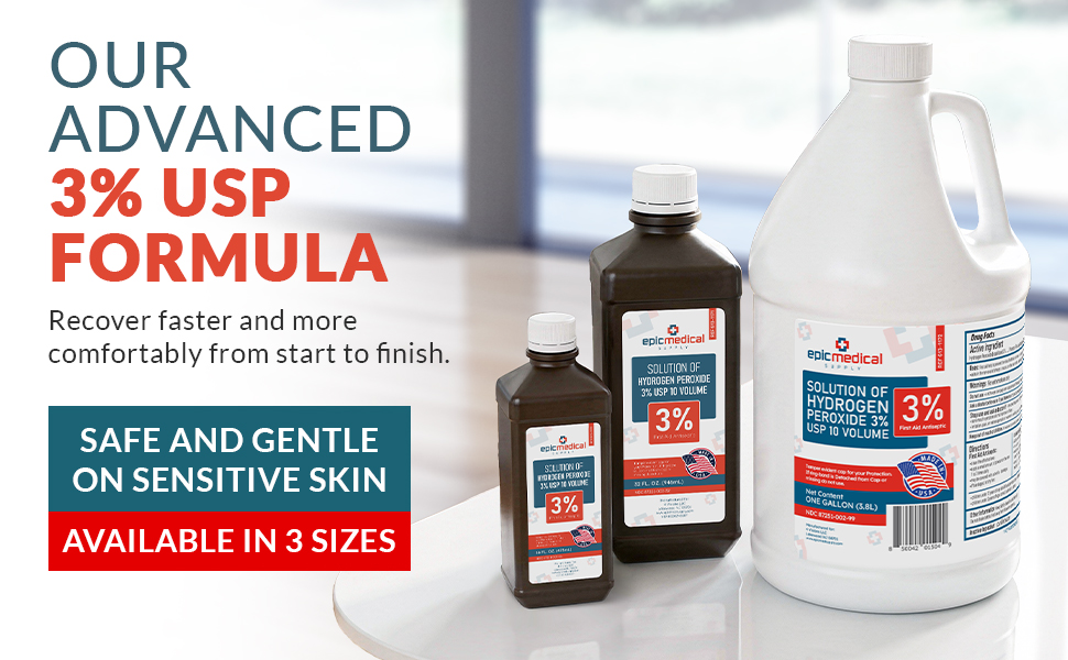 Our Advanced 3% USP Formula
