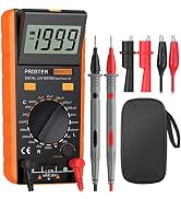 Proster LCR Meter - Capacitance Resistance Inductance Digital LCR Multimeter with LCD Over-Range ...