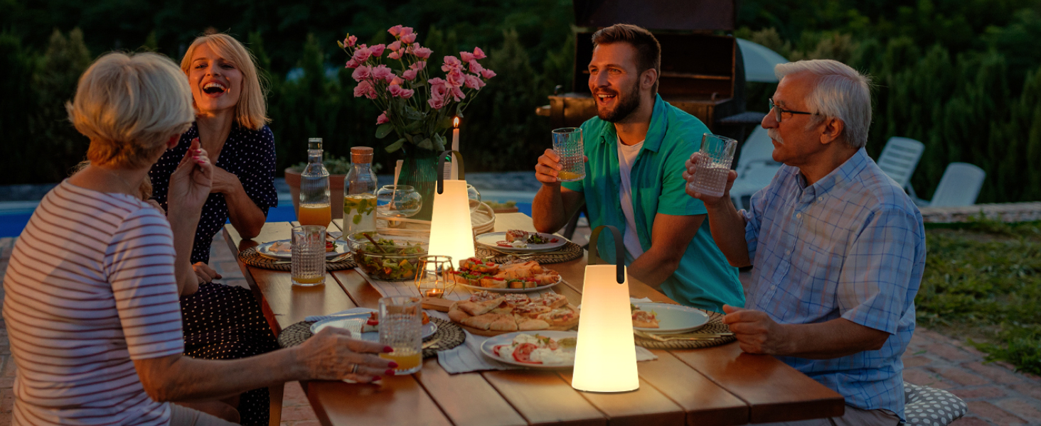 outdoor table lamp