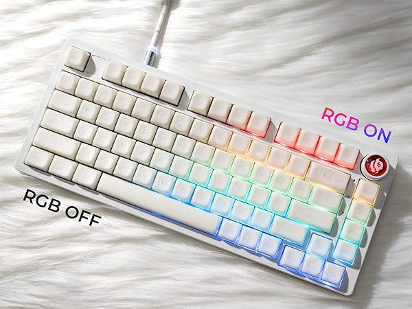 translucent keycaps