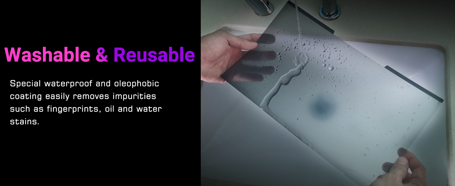 washable & reusable