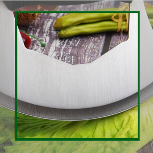 Stainless Steel Blade with beveled edge