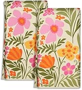 Miss Adola Cute Kitchen Towels Set of 2 - Dish Towels 18 x 26 Inch Microfiber Tea Towel for Home ...