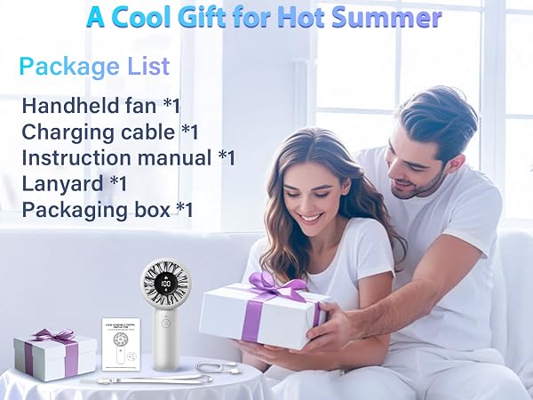 battery powered fan handheld