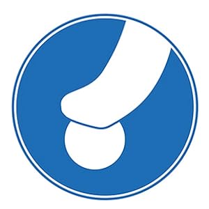 blue circle with a hand holding a ball icon