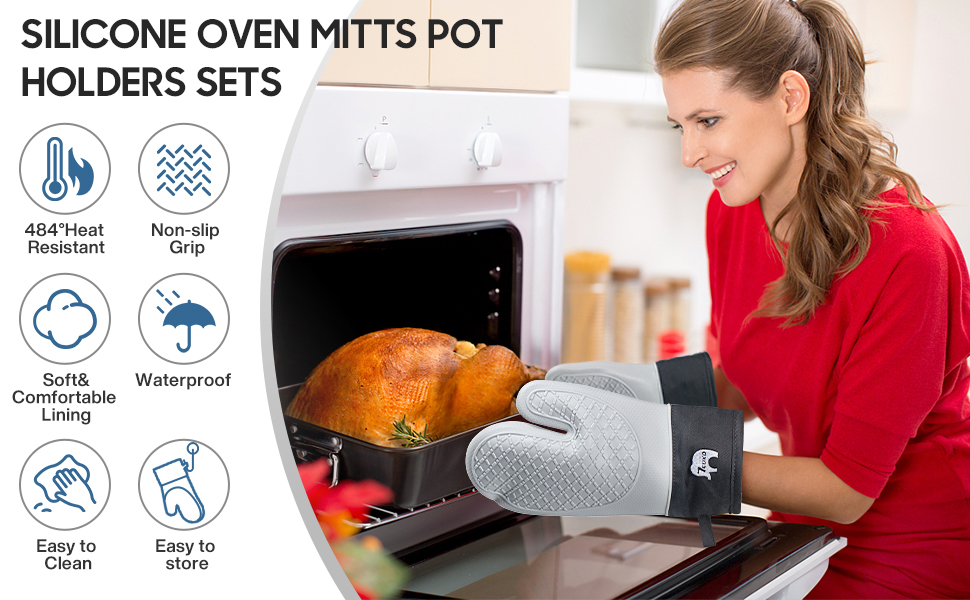 Oven Mitts Pot Holders