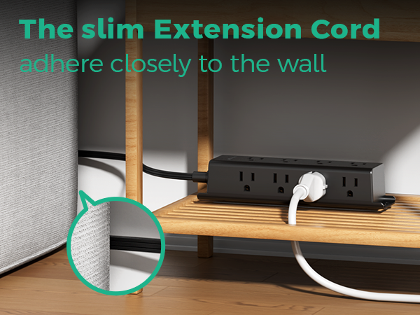 slim extension cord