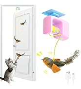 MAXTOOA Interactive Cat Toys for Indoor Cats, Automatic Cat Hanging Toys for Bored Adult Cats, Ca...