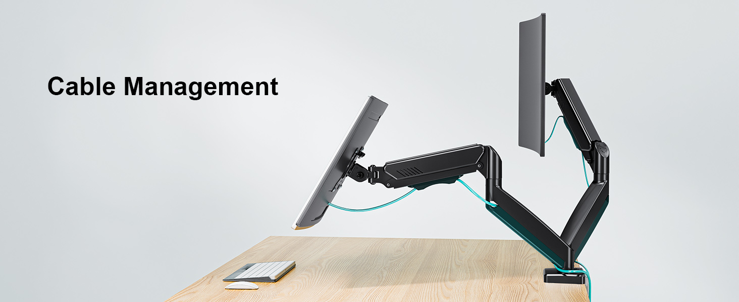 dual monitor stand