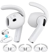 AhaStyle Ear Hooks for AirPods 4th Generation (2024) Ear Covers Accessories | 3 Pairs S/M/L Added...
