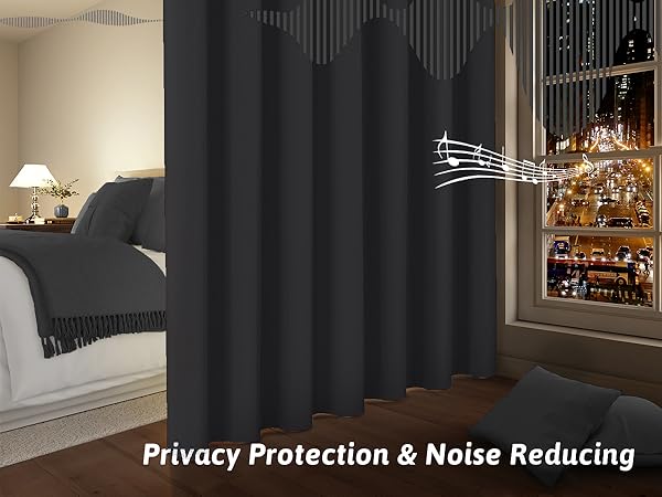 door curtain door Curtains blackout single curtain panel drapes