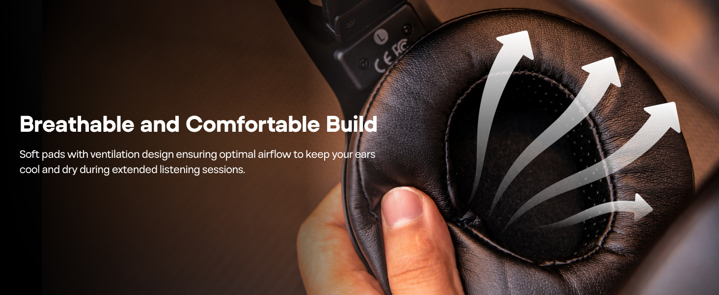 Linsoul Kiwi Ears Altruva Over Ear Headphone Hi-Fi 50mm Dynamic Driver Monitoring Headphones