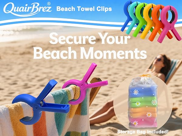 Jumbo beach towel clips for beach chairs beach chair clips towel clips for chairs cruise pool chairs