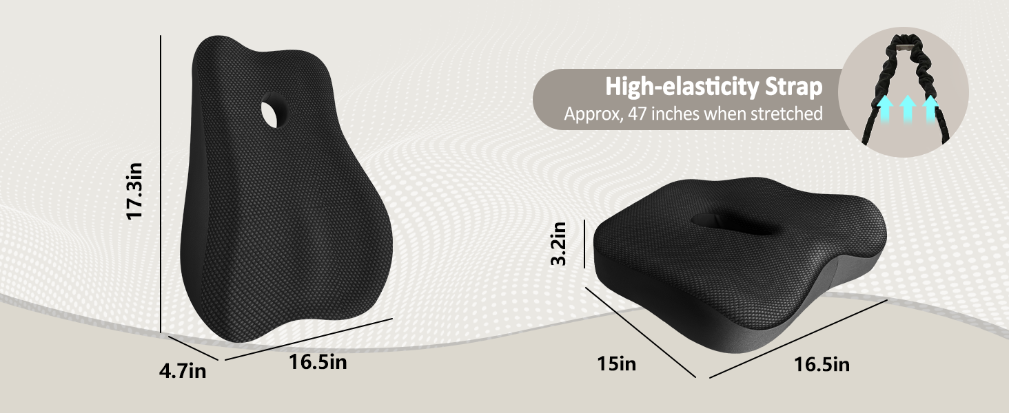 memory foam seat cushion for chair