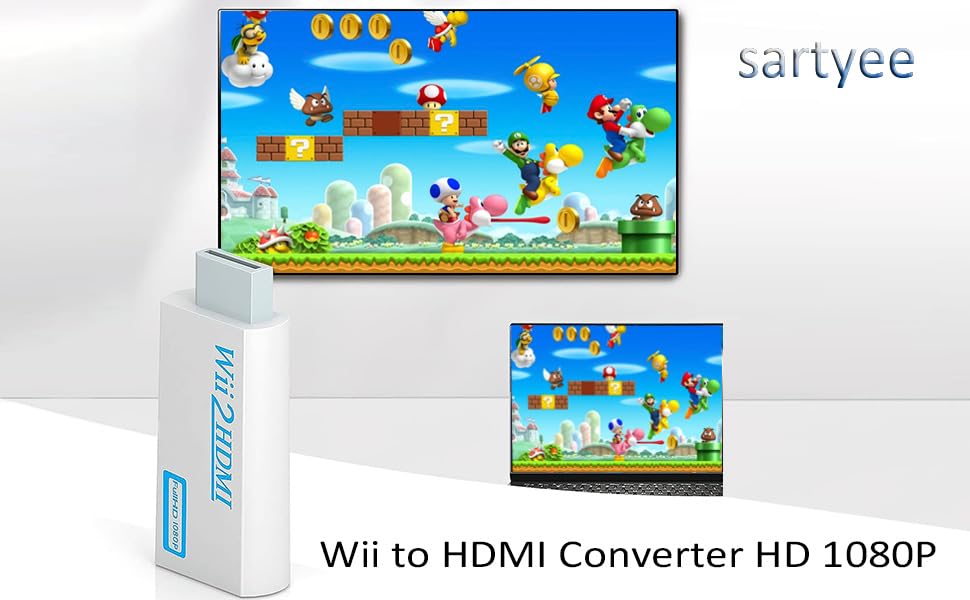 Wii Hdmi Converter Adapter