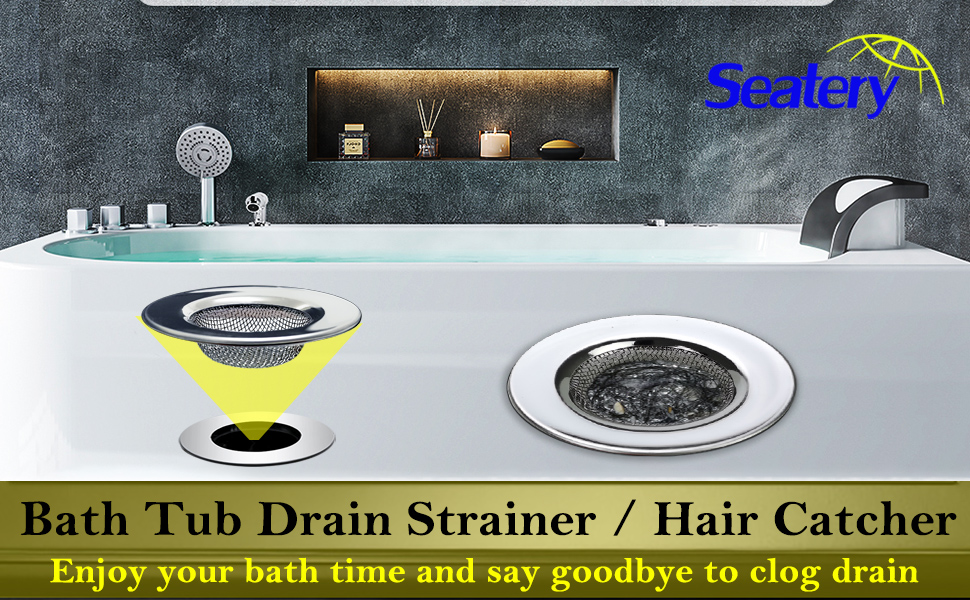 bathtub drain hair catcher