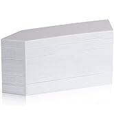 KINGLAKE 1000 Pcs 4 Inch Plant Tags Garden Nursery Labels Plastic Pot Labels White,Box of 1000