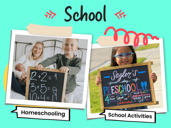 Chalkola chalk markers for school and home schooling