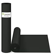 Black Wrapping Paper, 15"×450" Art Craft Kraft Paper Construction Bulletin Board Decorative Paper...