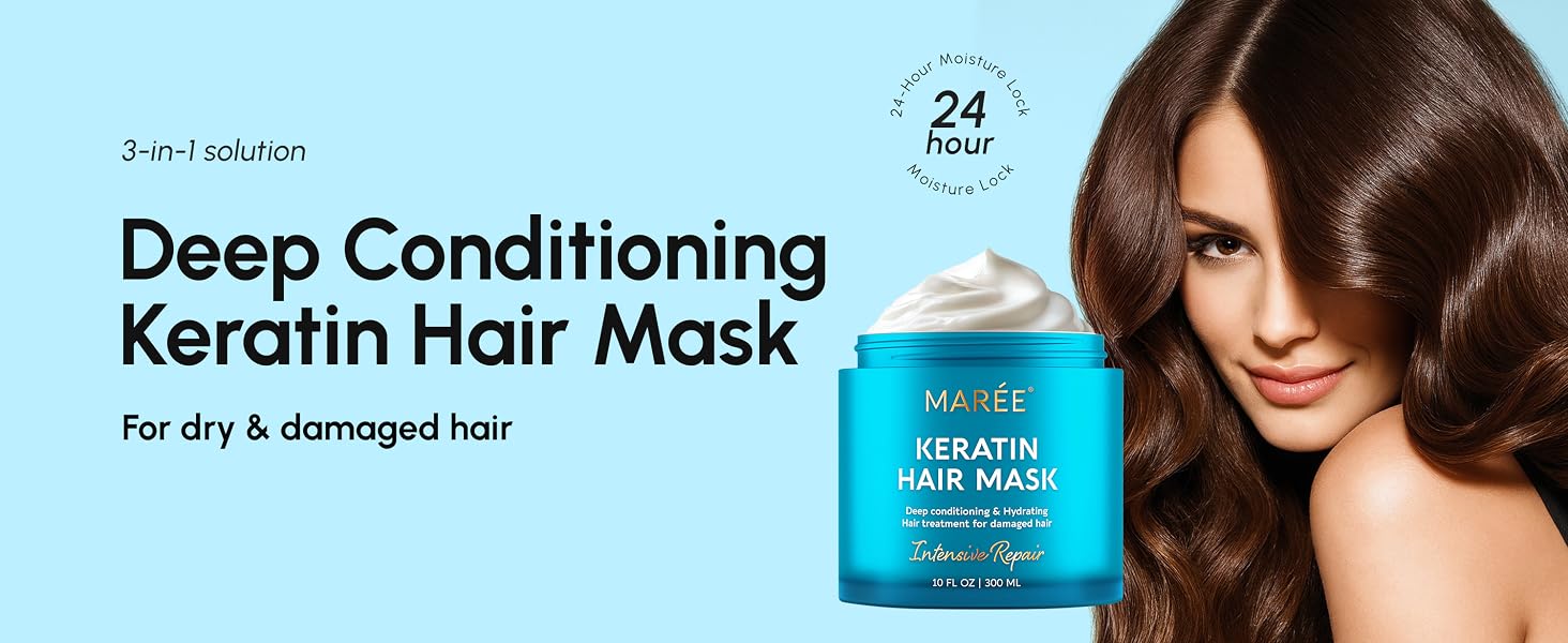 deep hair conditioner for dry damaged hair, curly hair mask for damaged curls