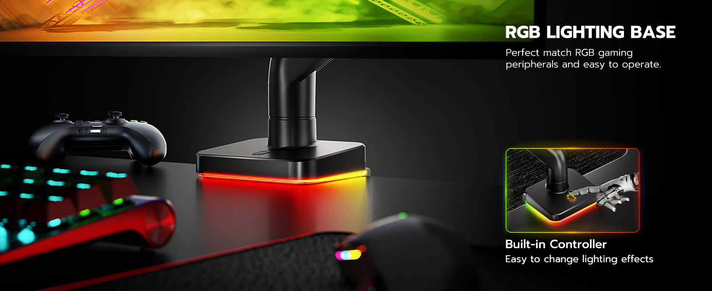 monitor desk mount