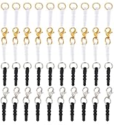 OLYCRAFT 40Pcs 4-style Headphone Port Dust Plug with Lobster Claw Clasps Earphone Anti Dust Plug ...