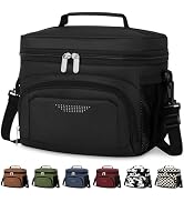 Vankor Lunch Box for Men Women, Insulated Lunch Bag Reusable Leakproof Cooler Lunch Tote Bag with...