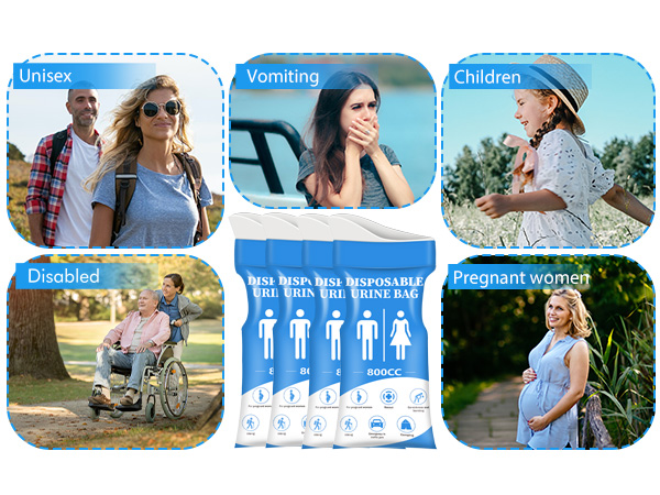 disposable urine bags