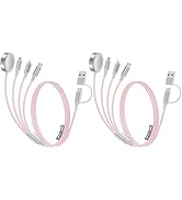 2 Pack Charging Cable for Apple Watch Charger/Samsung/iPhone Charger,Car/Office/Camping/Travel Es...
