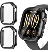 YIJDACASE 2 Pack Waterproof Case for 42mm Apple Watch Series 12, Black | 42mm 2 in 1 Face Cover P...