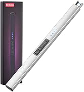 MEIRUBY Lighter Electric Candle Lighter Long Electronic Rechargeable USB Lighter Arc Windproof Fl...