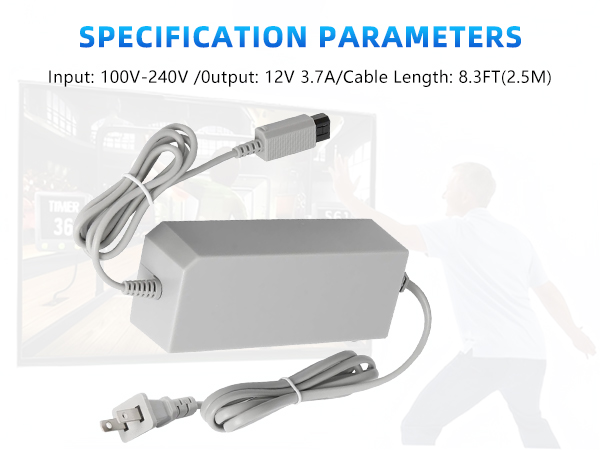 AC power adapter specifications