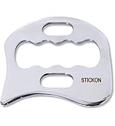 STICKON Stainless Steel Gua Sha Scraping Massage Tool IASTM Tools Great Soft Tissue Mobilization ...