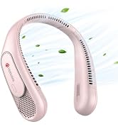 Hotsales Neck Fan, Hands Free Bladeless Neck Fans Portable Rechargeable, 6000 mAh Battery Operate...