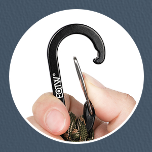 D Shape Carabiner