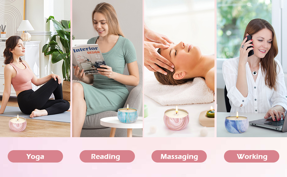 Aromatherapy Candles for Home Scented