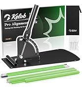 KELOB Golf Alignment Sticks Holder with Angle Adjustment, Detachable Rods with Metal Joints, Golf...