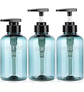 Segbeauty Shampoo and Conditioner Dispensers, 10oz Refillable Pump Bottles for Shower 300ml Body ...