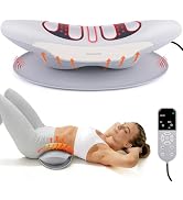 Multifunctional Electric Lumbar Traction Device for Lower Back Pain Relief, Cordless Battery-Powe...