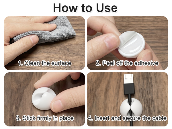 cable holder for desk