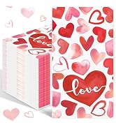 IANFEPH 100 Pcs Valentine's Day Dinner Napkins 3 Ply Disposable Bathroom Guest Hand Paper Towels ...